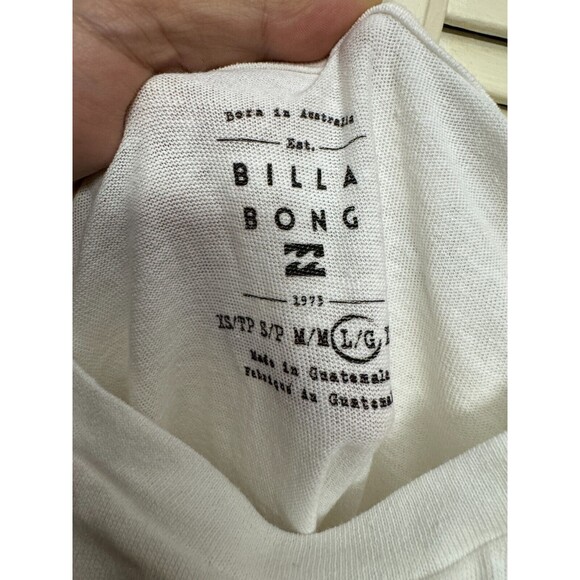 Billabong In Love With The Sun Oversized T-Shirt SIZE Large 100% Cotton - Picture 6 of 7
